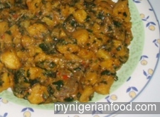 Nigerian Plantain Porridge