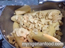 Nigerian Plantain Porridge