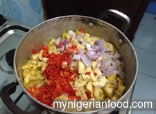 Nigerian Plantain Porridge