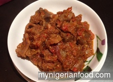 Ayamase- Ofada Stew