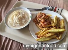 Fried sweet potatoes
