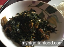 Steamed Pumpkin Leaf Dish