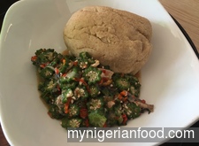 'Sharp Sharp' Okro Soup