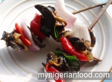 Snails Kebab