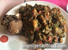 Nigerian Plantain Porridge