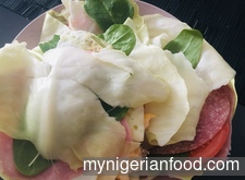 Cabbage Sandwich