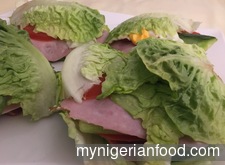 Lettuce  Sandwich