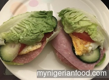 Lettuce  Sandwich