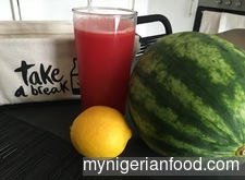 Watermelon juice