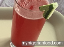Watermelon juice