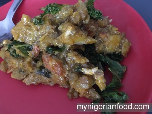 Nigerian Plantain Porridge