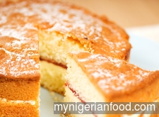 Plain Sponge Cake