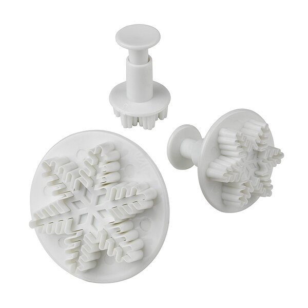 Christmas Snowflakes plunger cutter