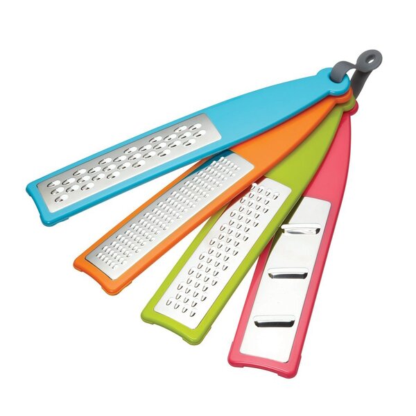 Colourworks Handheld Grater- set of 4